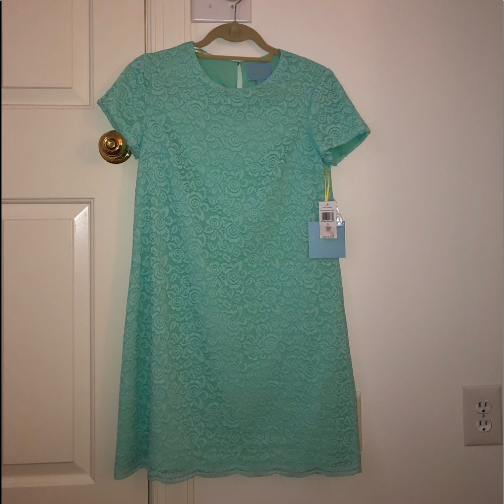 Teal Dress from Cece. Size 0, new with tags